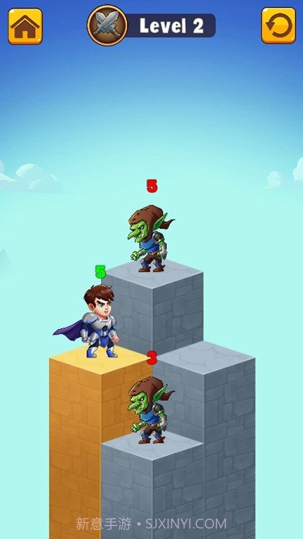 英雄金字塔谜题截图1 英雄金字塔谜题截图1