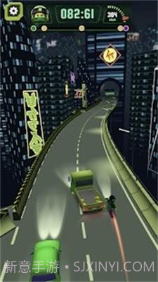 忍者赛车战斗截图5