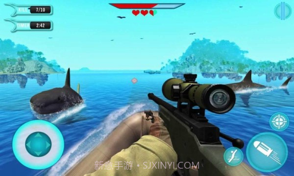 饥饿的鲨鱼狙击手3D截图3 饥饿的鲨鱼狙击手3D截图3