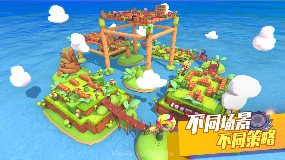 糖果灾难：机关塔防官网版截图5