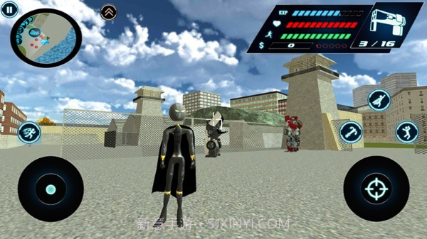 飞行黑豹绳索英雄截图3