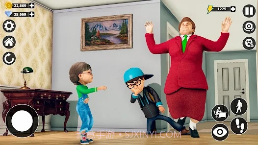 可怕的邪恶疯狂老师3d截图1