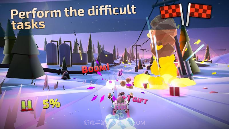 动物冒险:下坡冲刺中文版截图3 动物冒险:下坡冲刺中文版截图3