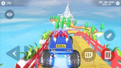 汽车攀爬特技截图5 汽车攀爬特技截图5