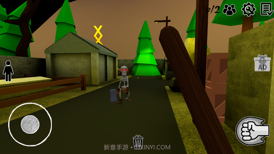 爷爷奶奶的万圣节冒险游戏截图2