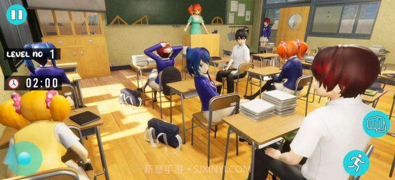 动漫女孩学校生活模拟手机版截图2