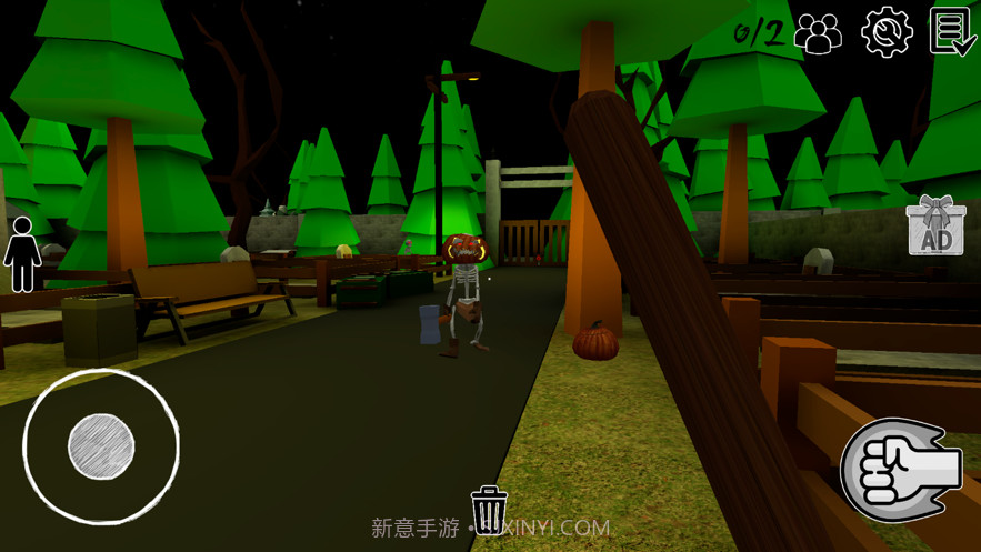 爷爷奶奶的万圣节冒险游戏截图3