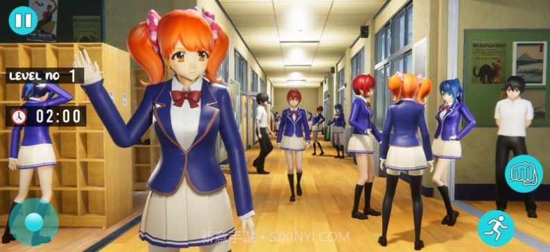 动漫女孩学校生活模拟手机版截图1