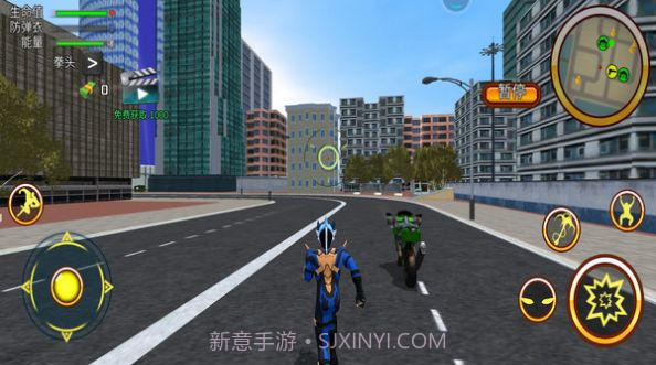 奥特曼绳索英雄游戏截图3 奥特曼绳索英雄游戏截图3