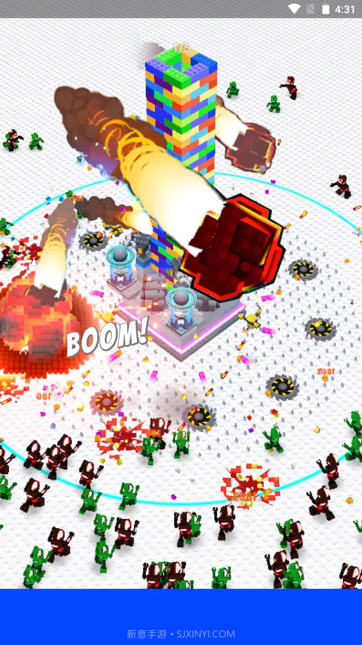 玩具僵尸塔防截图3