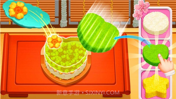 寿司蛋糕卷制作截图4 寿司蛋糕卷制作截图4