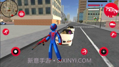 未来英雄绳索蜘蛛侠截图1