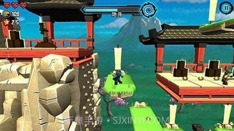 乐高幻影忍者天际飞行手游截图3 乐高幻影忍者天际飞行手游截图3