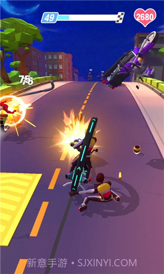 暴力摩托飞车v1.0.13截图1 暴力摩托飞车v1.0.13截图1