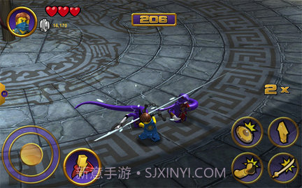 乐高幻影忍者元素之战截图3 乐高幻影忍者元素之战截图3