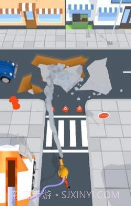 水泥罐车修路截图2