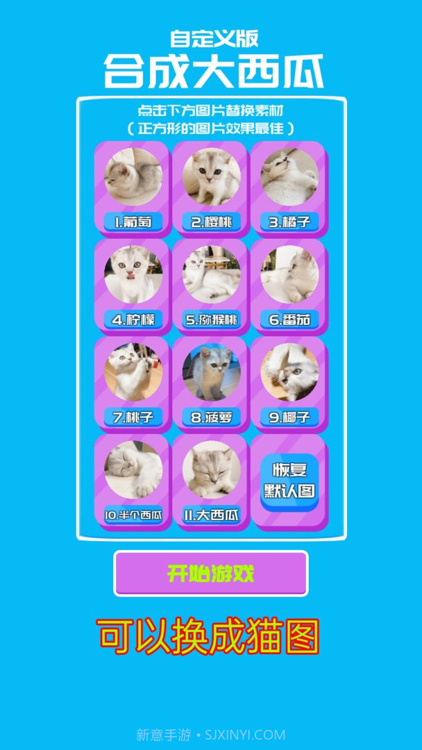 自定义合成大西瓜截图3 自定义合成大西瓜截图3