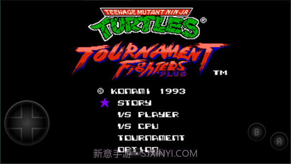 忍者神龟格斗加强版街机版截图3 忍者神龟格斗加强版街机版截图3