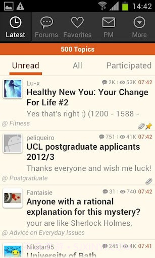论坛助手 Tapatalk Forum App截图2
