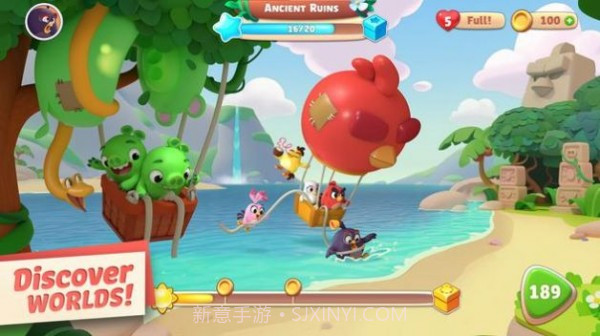 愤怒的小鸟新冒险截图2 愤怒的小鸟新冒险截图2