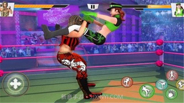 美女摔跤模拟器截图4 美女摔跤模拟器截图4
