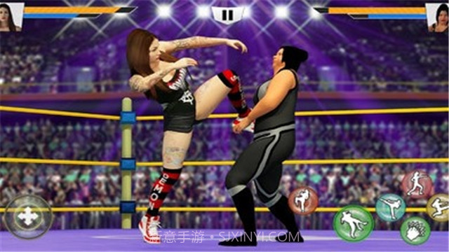 美女摔跤模拟器截图1 美女摔跤模拟器截图1