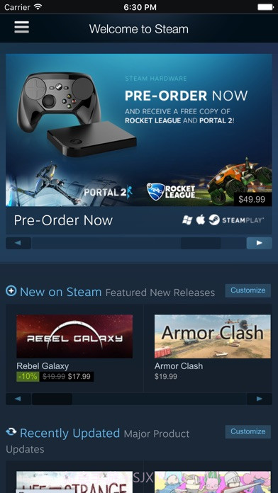Steam Mobile截图2