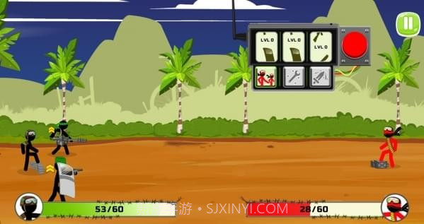 火柴人军队团队战斗截图2