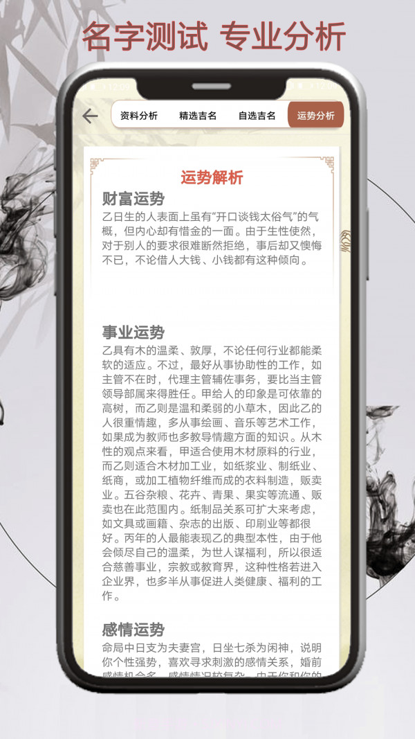 取名测名宝典截图4