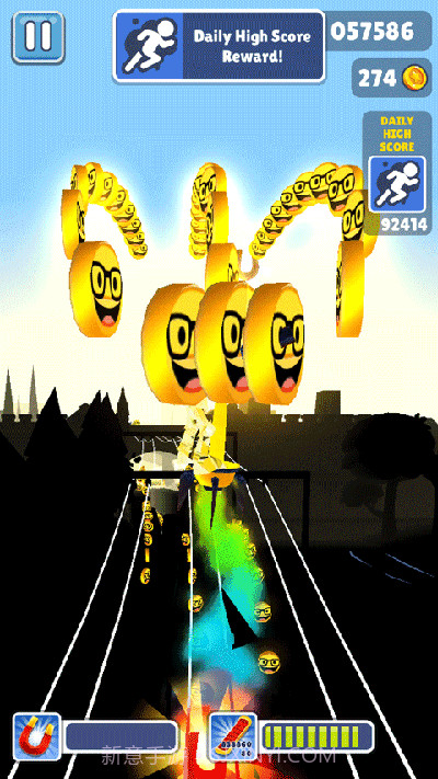 地铁跑酷地铁地狱版本截图1