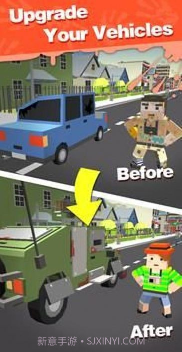 驾驶撞击僵尸截图4