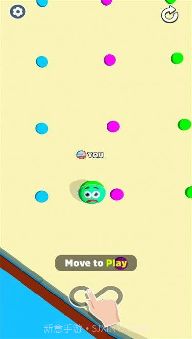 滚球过桥赛截图2