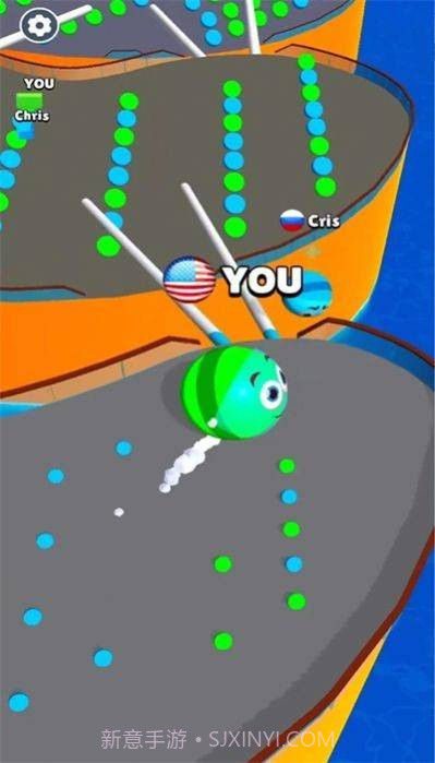 滚球过桥赛截图3