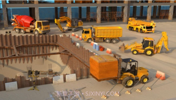 施工卡车游戏3D截图2 施工卡车游戏3D截图2