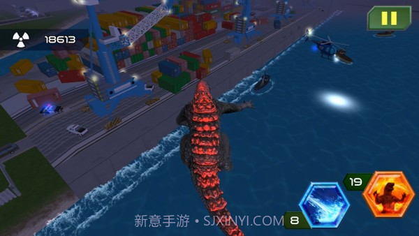 哥斯拉命中粉碎截图5 哥斯拉命中粉碎截图5