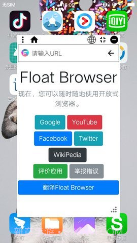 Float悬浮浏览器APP截图1