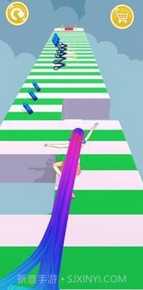 长发挑战跑截图3