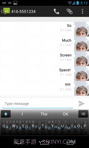 单行输入法 Minuum Keyboard截图1 单行输入法 Minuum Keyboard截图1