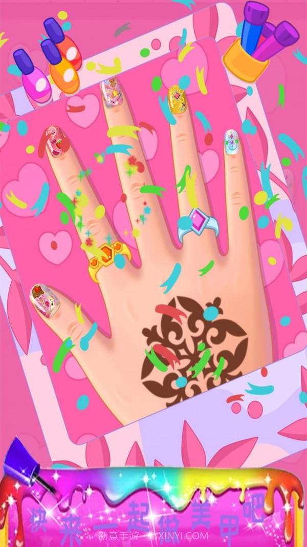 时尚女孩迷你美甲截图5 时尚女孩迷你美甲截图5