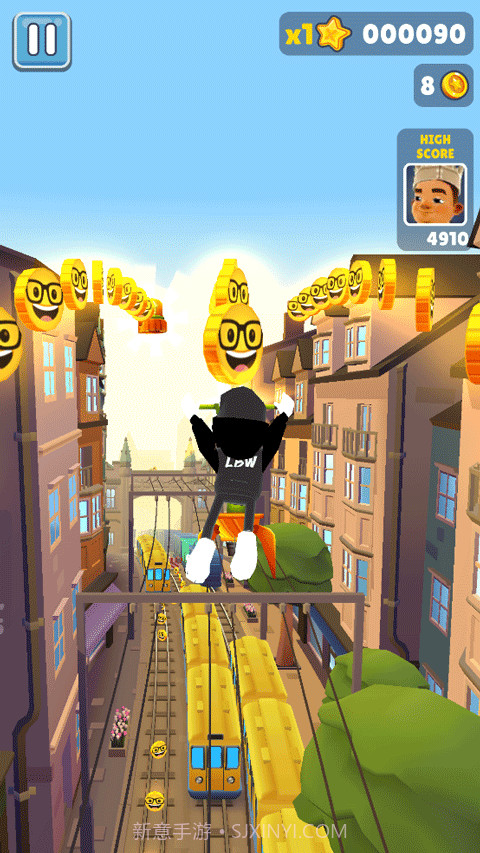 地铁跑酷萝卜伟定制版本截图5 地铁跑酷萝卜伟定制版本截图5