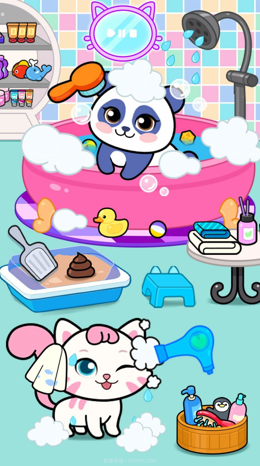 剪纸公主的梦幻城堡手机版截图2 剪纸公主的梦幻城堡手机版截图2