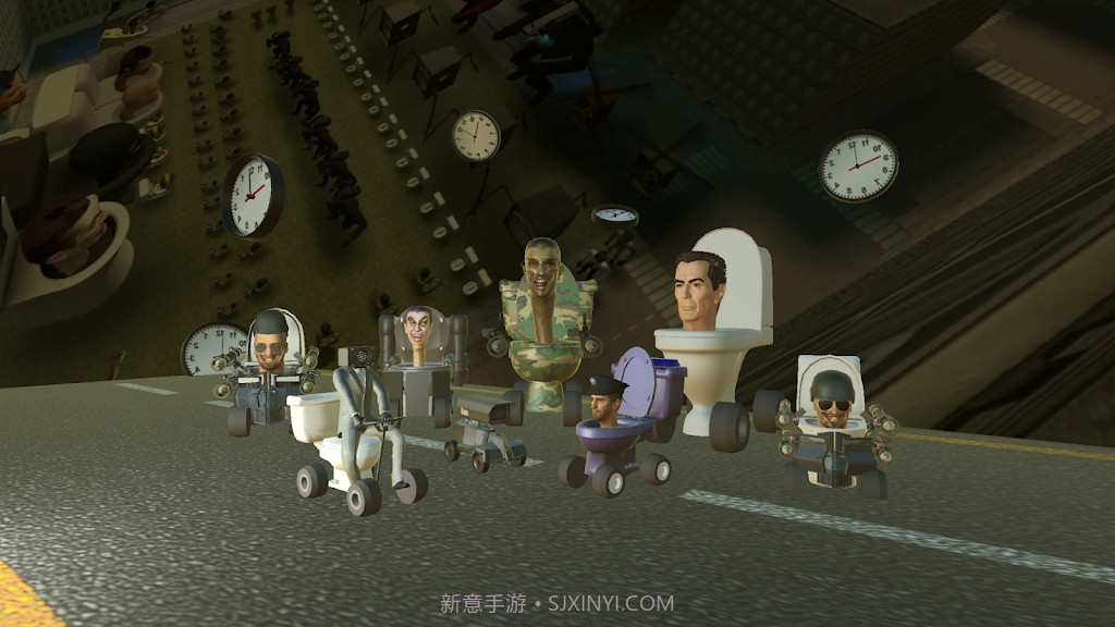 斯基比迪厕所漂移赛车截图2