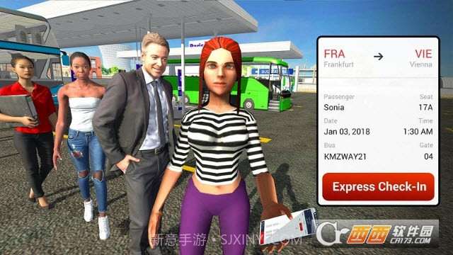 2018公交车驾驶模拟器无限金币版截图4 2018公交车驾驶模拟器无限金币版截图4