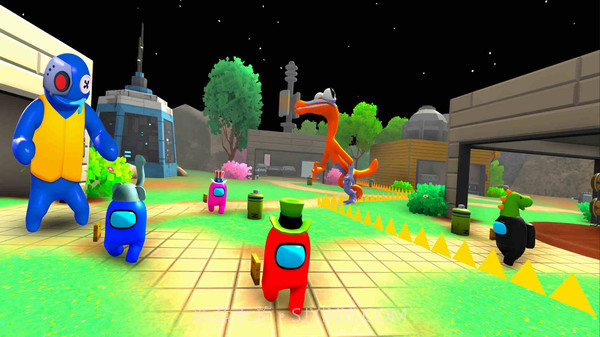 彩虹朋友太空派对截图1 彩虹朋友太空派对截图1