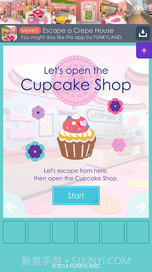 甜品店逃脱截图1