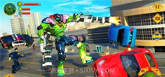 怪物机器人改装车截图1