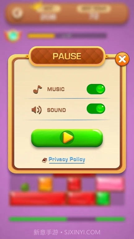 降落的三色方块截图1