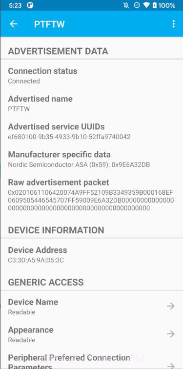 LightBlue蓝牙助手截图2 LightBlue蓝牙助手截图2