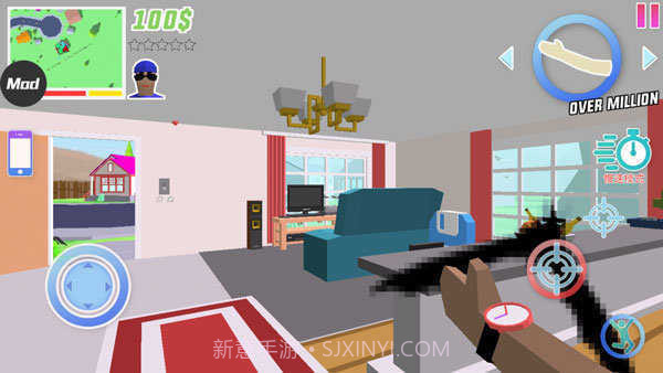 开放世界沙盒内置功能菜单截图3