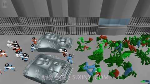 火柴人逃脱僵尸监狱截图1